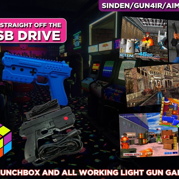 Ultimate Light Gun Drive!  512GB External SSD w/ Launch Box! GUN4IR, Sinden, Aim - Picture 2 of 6